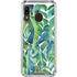Cat Coq Tropical Leaves Galaxy A30 Clear Case