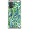 Cat Coq Tropical Leaves Galaxy A32 5G Clear Case