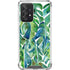 Cat Coq Tropical Leaves Galaxy A52 5G Clear Case