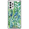 Cat Coq Tropical Leaves Galaxy A53 5G Clear Case