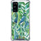Cat Coq Tropical Leaves Galaxy S20 FE Clear Case