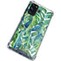 Cat Coq Tropical Leaves Galaxy S20 FE Clear Case