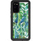 Cat Coq Tropical Leaves Galaxy S20 Waterproof Case