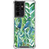 Cat Coq Tropical Leaves Galaxy S21 Ultra 5G Clear Case