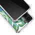 Cat Coq Tropical Leaves Galaxy S22 Clear Case