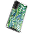 Cat Coq Tropical Leaves Galaxy S22 Plus Clear Case