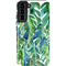 Cat Coq Tropical Leaves Galaxy S22 Plus Pro Case