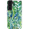 Cat Coq Tropical Leaves Galaxy S22 Pro Case