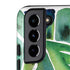 Cat Coq Tropical Leaves Galaxy S22 Pro Case