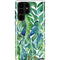 Cat Coq Tropical Leaves Galaxy S22 Ultra Pro Case