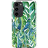 Cat Coq Tropical Leaves Galaxy S23 Plus Pro Case