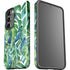 Cat Coq Tropical Leaves Galaxy S23 Plus Pro Case