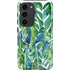 Cat Coq Tropical Leaves Galaxy S23 Pro Case