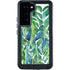 Cat Coq Tropical Leaves Galaxy S23 Waterproof Case