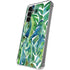 Tropical Leaves by Cat Coq Galaxy S24 Plus Clear Case