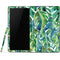 Cat Coq Tropical Leaves Samsung Galaxy Tab Skin