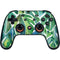 Cat Coq Tropical Leaves Google Stadia Controller Skin