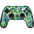 Cat Coq Tropical Leaves Google Stadia Controller Skin