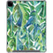 Cat Coq Tropical Leaves iPad Pro 12.9in (2020) Clear Case