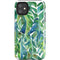 Cat Coq Tropical Leaves iPhone 11 Impact Case