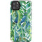 Cat Coq Tropical Leaves iPhone 11 Pro Max Impact Case