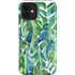 Cat Coq Tropical Leaves iPhone 12 Impact Case