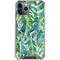 Cat Coq Tropical Leaves iPhone 12 Pro Clear Case