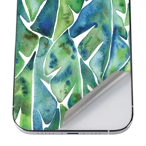 Cat Coq Tropical Leaves iPhone 12 Pro Max Skin
