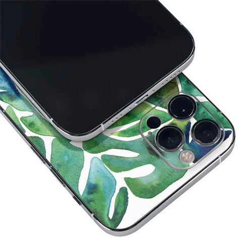 Cat Coq Tropical Leaves iPhone 12 Pro Max Skin