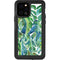 Cat Coq Tropical Leaves iPhone 12 Pro Waterproof Case