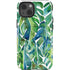 Cat Coq Tropical Leaves iPhone 13 Impact Case