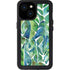Cat Coq Tropical Leaves iPhone 13 Mini Waterproof Case