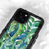 Cat Coq Tropical Leaves iPhone 13 Mini Waterproof Case