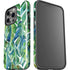 Cat Coq Tropical Leaves iPhone 13 Pro Impact Case