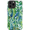 Cat Coq Tropical Leaves iPhone 13 Pro Max Impact Case