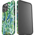 Cat Coq Tropical Leaves iPhone 13 Pro Max Impact Case