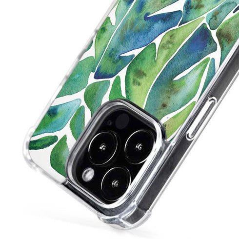 Cat Coq Tropical Leaves iPhone 13 Pro Max MagSafe Case
