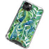 Cat Coq Tropical Leaves iPhone 14 Plus Clear Case