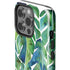 Cat Coq Tropical Leaves iPhone 14 Pro Impact Case