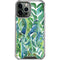 Cat Coq Tropical Leaves iPhone 14 Pro Max Clear Case