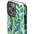 Cat Coq Tropical Leaves iPhone 14 Pro Max Impact Case