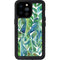 Cat Coq Tropical Leaves iPhone 14 Pro Max Waterproof Case
