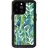 Cat Coq Tropical Leaves iPhone 14 Pro Max Waterproof Case