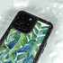 Cat Coq Tropical Leaves iPhone 14 Pro Max Waterproof Case