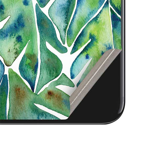Cat Coq Tropical Leaves iPhone SE (2nd & 3rd Gen) Skin