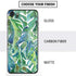 Cat Coq Tropical Leaves iPhone SE (2nd & 3rd Gen) Skin