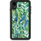 Cat Coq Tropical Leaves iPhone XR Waterproof Case