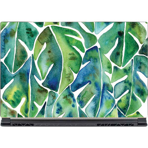 Cat Coq Tropical Leaves MSI GS65 Stealth Laptop Skin