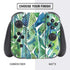 Cat Coq Tropical Leaves Nintendo Switch Bundle Skin