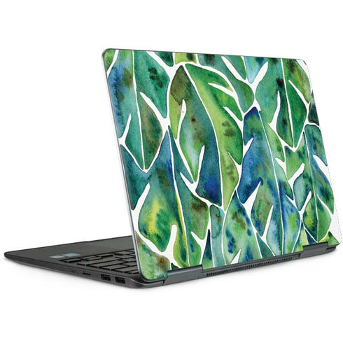 Cat Coq Tropical Leaves Notebook 9 Pro 13in (2017) Skin